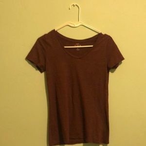 Maroon tee